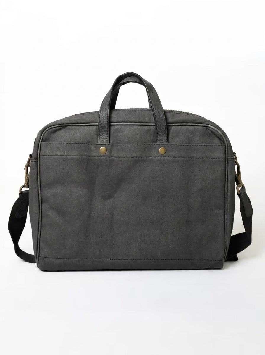 OFFICIUM LAPTOP BAG – CHARCOAL