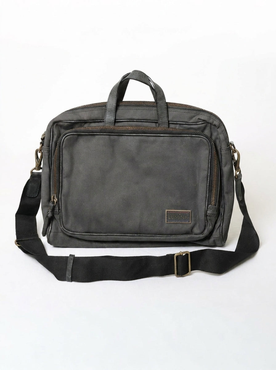 OFFICIUM LAPTOP BAG – CHARCOAL
