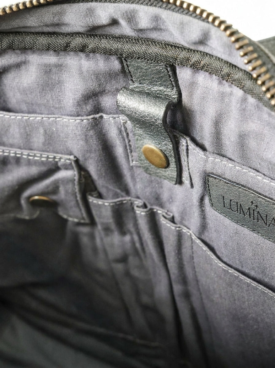 OFFICIUM LAPTOP BAG – CHARCOAL